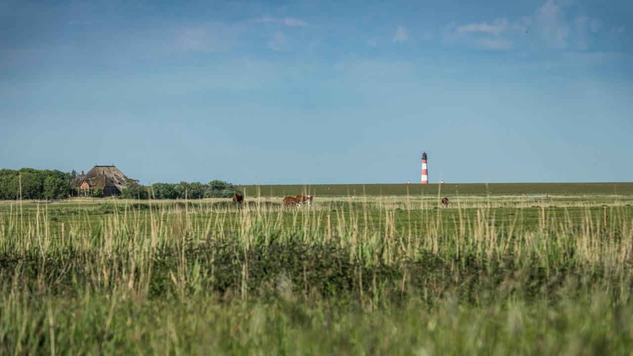 Kirchspielkrug Landhotel & Restaurant Westerhever Exterior photo